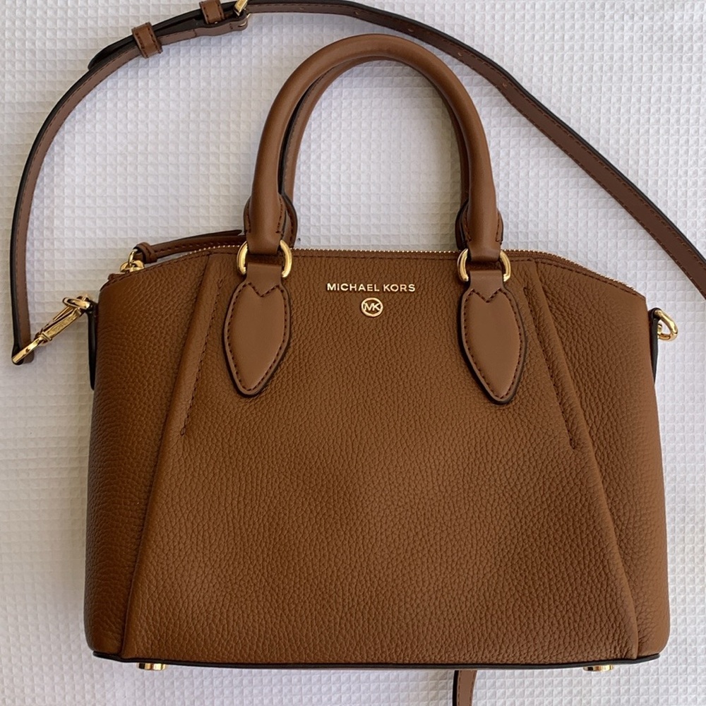 MICHAEL KORS LEATHER CROSSBODY - Picture 3 of 15
